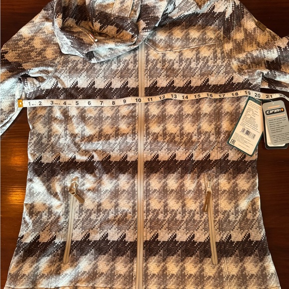 NWT Icepeak Softshell Ski Jacket Sz. 10 - Picture 4 of 15
